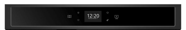 4.3 cu. ft. Smart Single Wall Oven with True Convection Cooking - Black Hot on Sale