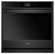 4.3 cu. ft. Smart Single Wall Oven with True Convection Cooking - Black Hot on Sale