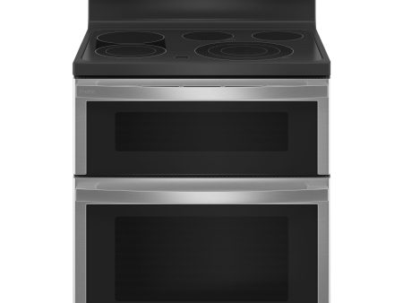 GE Profile™ 30  Smart Free-Standing Electric Double Oven Convection Range with No Preheat Air Fry Online