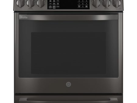 GE Profile™ 30  Smart Slide-In Front-Control Gas Range with No Preheat Air Fry Online Sale