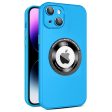 Shockproof PC+TPU Case for iPhone 15 Compatible with MagSafe Built-In Glass Lens Film Phone Cover Hot on Sale