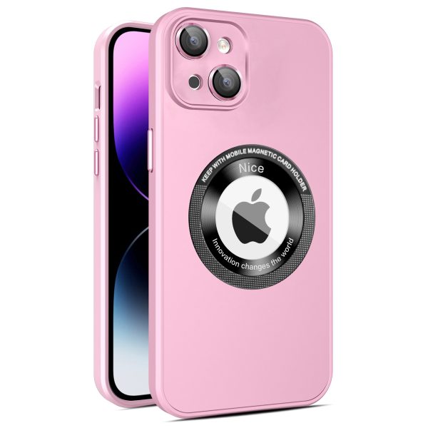 Shockproof PC+TPU Case for iPhone 15 Compatible with MagSafe Built-In Glass Lens Film Phone Cover Hot on Sale